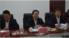內蒙古自治區(qū)工商銀行行長吳寧峰一行來內蒙古民豐薯業(yè)公司調研
